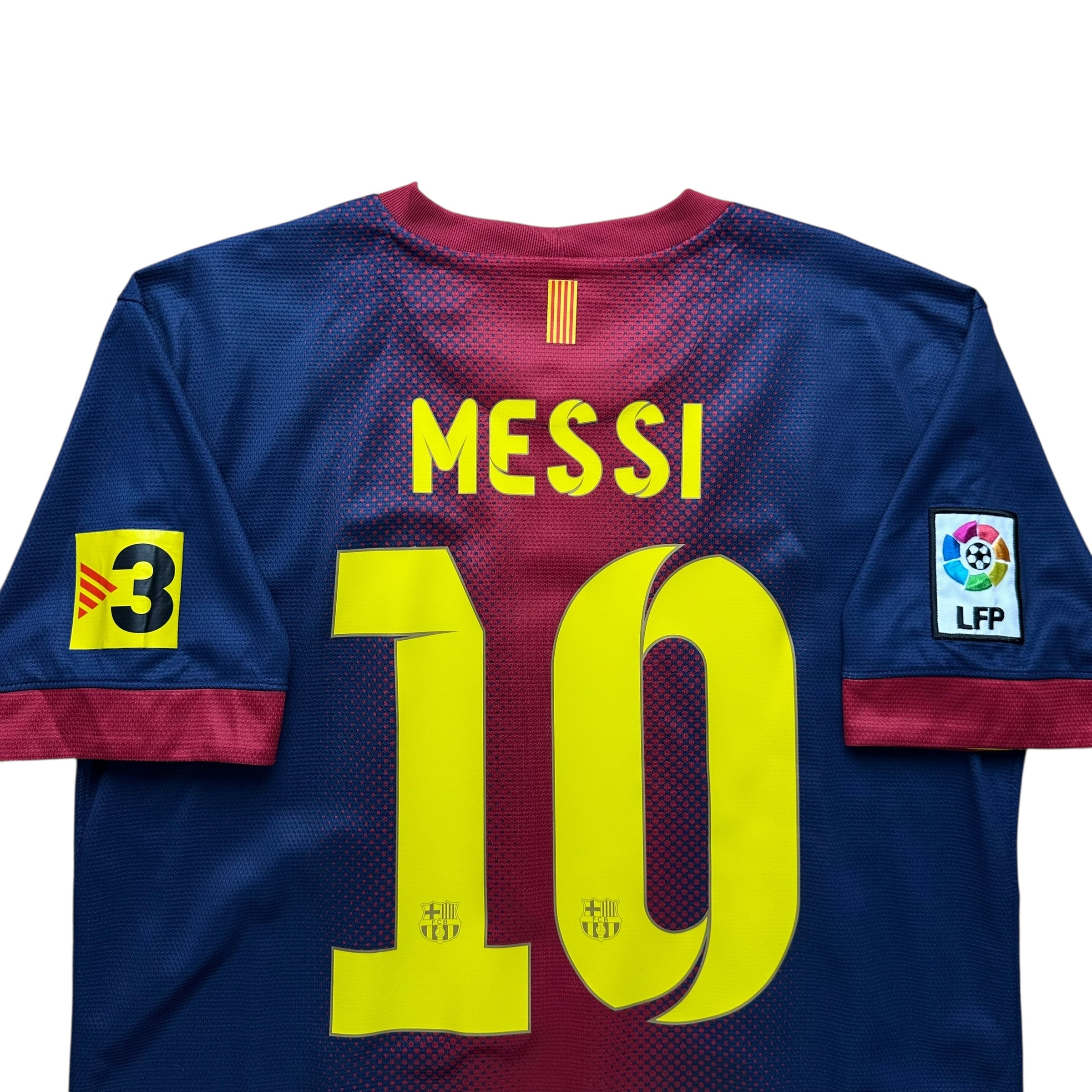 Barcelona 2012-13 Home Shirt (M) Messi #10
